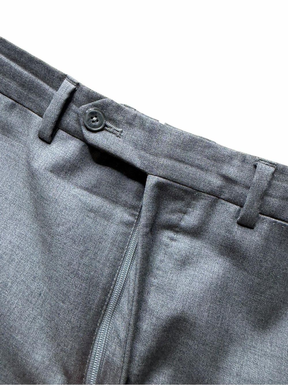 J.HILBURN Classic Gray Men's Dress Pants Pleated Straight Leg Size 31 Career - Picture 4 of 9